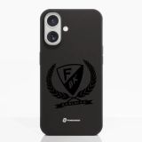 Fibriva™ Coque de Téléphone Officielle Färjestad BK – Blason Noir