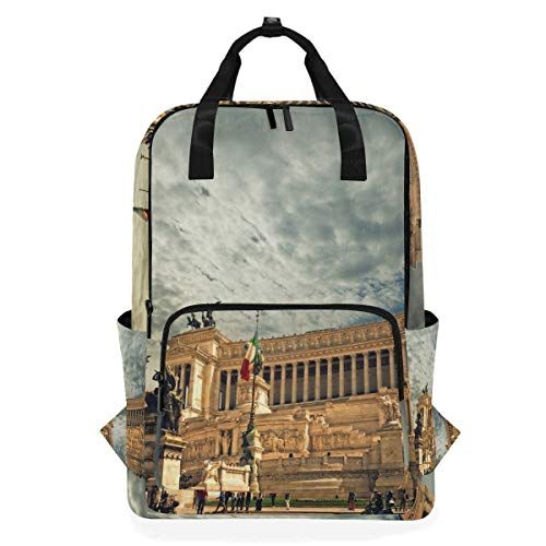 MONTOJ Reizen Rugzak Vittorio Emanuele Monument School Rugzak - 5712279516728