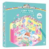 Cosy Mes Petits amis - Cosy time - 4 décors à strasser