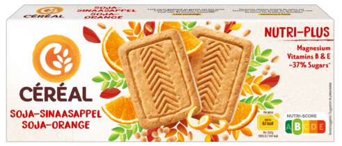 Koekjes soja/sinaasappel 280g