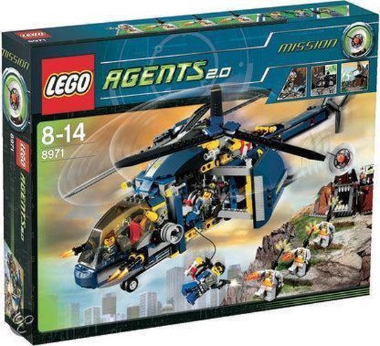 lego Luchtdefensie Eenheid - 8971 Red de stad met deze speciale helikopter