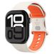 Spigen Nano Pop Armband Ontworpen voor Apple Watch Serie 11/10 42mm, 9/8/7 41mm, SE2/SE/6/5/4 40mm, 3/2/1 38mm Siliconen Band - Oranjebeige