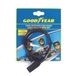 Bottari Goodyear fietsslot zwart met sleutel en beschermhoes