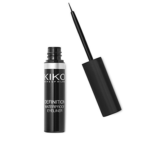 KIKO Milano Definition Waterproof Eyeliner | Vloeibare eyeliner met waterbestendige formule