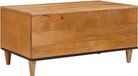 Maison Exclusive - Table basse, brun clair, 80 x 50 x 40 cm, panneau de particules