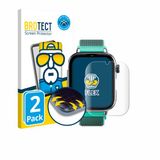 BROTECT - Screenprotector voor SaveFamily SaveWatch Plus 2 - Folie Beschermfolie transparant volledig dekking - 2 Stuks