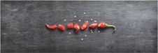 vidaXL Keukenmat wasbaar Pepper 60x300 cm