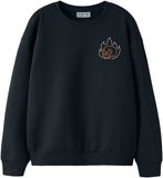 NAME IT Jongens Sweater Katoen Zwart Maat 146/152
