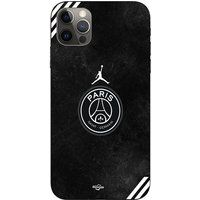 Maniacase iPhone 12 Pro Max PSG Jordan-logo zwart