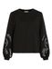 VILA Sweatshirt 'VISandy' zwart