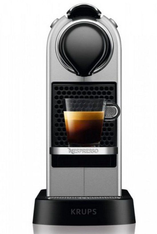 Krups 19 bar zilveren automatische Nespresso machine YY4118FD