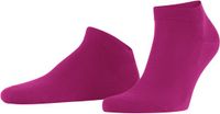 FALKE ClimaWool kort eenkleurig wol lyocell sneakersokken enkelsokken heren rood - maat 47-48