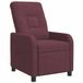 vidaXL - Relaxfauteuil - Paars - Stof