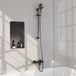 Brauer Gunmetal Carving Opbouw Baddouche Thermostaatkraan