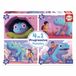 Educa - Set van 4 Puzzels - Friendly Dinosaurs