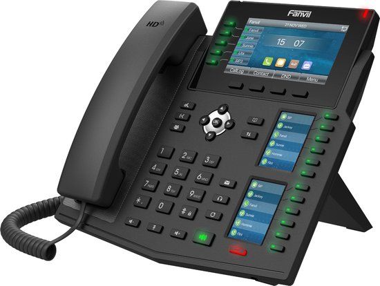 Fanvil X6U V2 IP telefoon Zwart