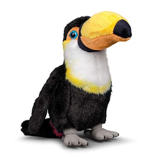 Animigos Pluche tukan - Knuffeldier - 22 cm