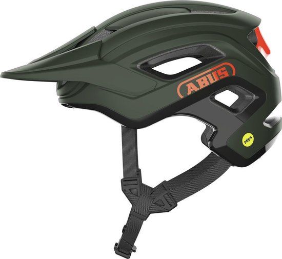 Abus CliffHanger MIPS Helm - olijf