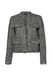 GUESS Tussenjas 'JENNY' donkergrijs / zwart / wit