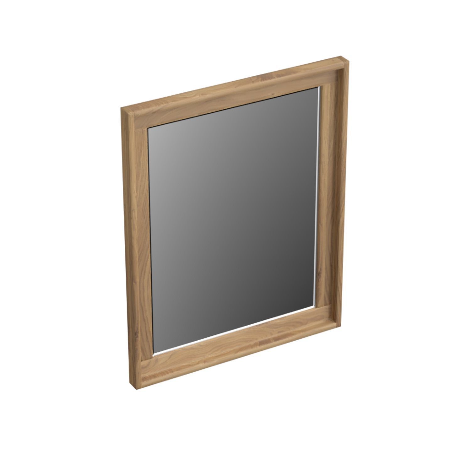 Forzalaqua Reno - Spiegel - 40x2x50 cm - Eiken Oyster