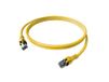 EasyLan CPP1OYAYAY0050 netwerkkabel Geel 5 m Cat6a S/FTP Rond