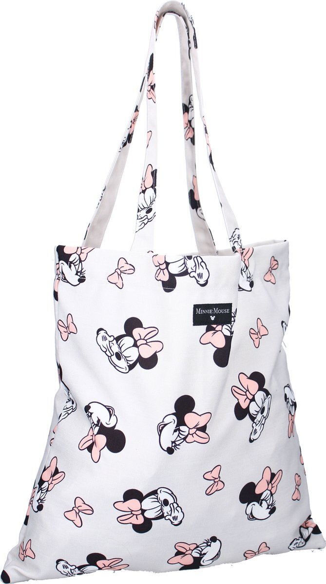 Mickey en Minnie Mouse Mickey Mouse Just Getting Started Shopper - Wit