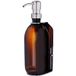 Icecat Distributeur de savon mural simple chromé