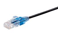 Monoprice 33226 Netwerkkabel Zwart 15,24 m Cat6a U/UTP Rond