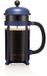 Bodum Cafetière met filter, Chambord, 8 kopjes, 1 liter, met glazen kan, plastic handvat
