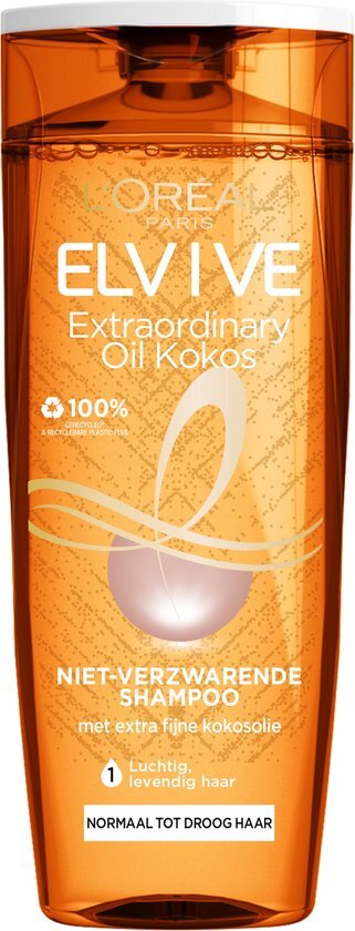 L'Oréal Elvive Extraordinary Oil Fijne Kokosolie - 6x 250ml - Shampoo