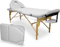WELLCORE Inklapbare Massagetafel Wit