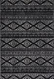 Safavieh Tulum Collectie TUL272 Boho Chic Geweven Vloerkleed, Zwart & Ivoor, 91 x 152 cm