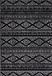 Safavieh Tulum Collectie TUL272 Boho Chic Geweven Vloerkleed, Zwart & Ivoor, 91 x 152 cm