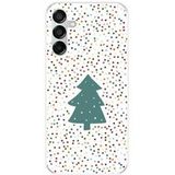 Samsung Galaxy M15 5G Bedrukt siliconen hoesje sapin de noel