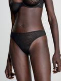 Calvin Klein dames thong (1-pack) - string - zwart