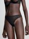 Calvin Klein dames thong (1-pack) - string - zwart