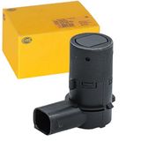 HELLA 6PX 358 141-521 Sensor, park distance control - Haaks - 3-polig - Gestekt - Lakken mogelijk
