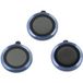 GSMnet Apple iPhone 17 Pro Achtercamera Beschermfolie, Gehard Glas, Marineblauw