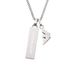 Emporio Armani EGS3306040 Heren Collier 50 cm - Zilverkleurig