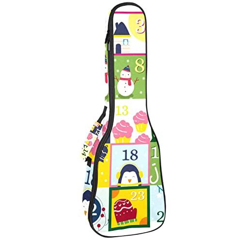 Mersov Tenor Ukulele Gigbag Waterdichte Ukelele Case Gewatteerde Rugzak, Geweldig voor Sopraan Concert (21/23/24")
