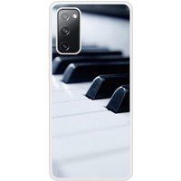 Samsung Bedrukt siliconen hoesje compatibel met Galaxy S20 FE Piano