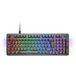 Mars Gaming MKPRO, Frans, Volledig Mechanisch Gamingtoetsenbord, RGB Chroma, Hot-Swap Mechanische Switches, Antighosting, Bedieningswiel, Geavanceerde Software, Multiplatform, Silent Switch, Zwart