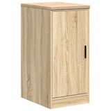 vidaXL Garagekast - Massief Grenenhout - Sonoma Eikenkleurig - 40x51x85 cm