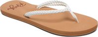 Roxy Costas Dames Slippers - White - Maat 39