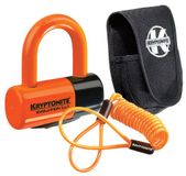 KRYPTONITE 0720018999591 Disco Evolution hangslot met koffer en herinneringskabel, oranje, 12 mm x 100 cm