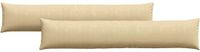 vidaXL Zitkussens 2 stuks Grijs Groen 200 x 40 cm Corduroy stof