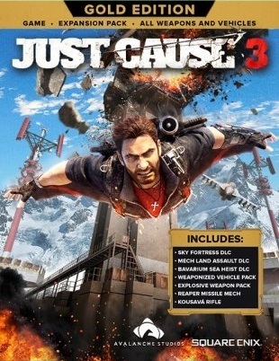 Square Enix Sony Just Cause 3: Gold Edition video-game PlayStation 4 Goud PlayStation 4