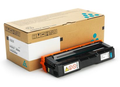 Ricoh SP C252SF/DN Cyan Toner Cartridge - 6,000 Pages - Original