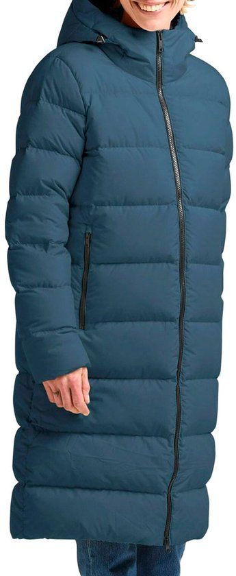 Jack Wolfskin Frozen Palace Winterjas Dames - Maat M - Blauw - Maat M - Winterjas