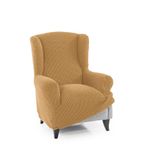 FAVERTI Super elastische hoes voor oorbank, 3-zitsbank, 160 tot 190 cm, model Novele, geel